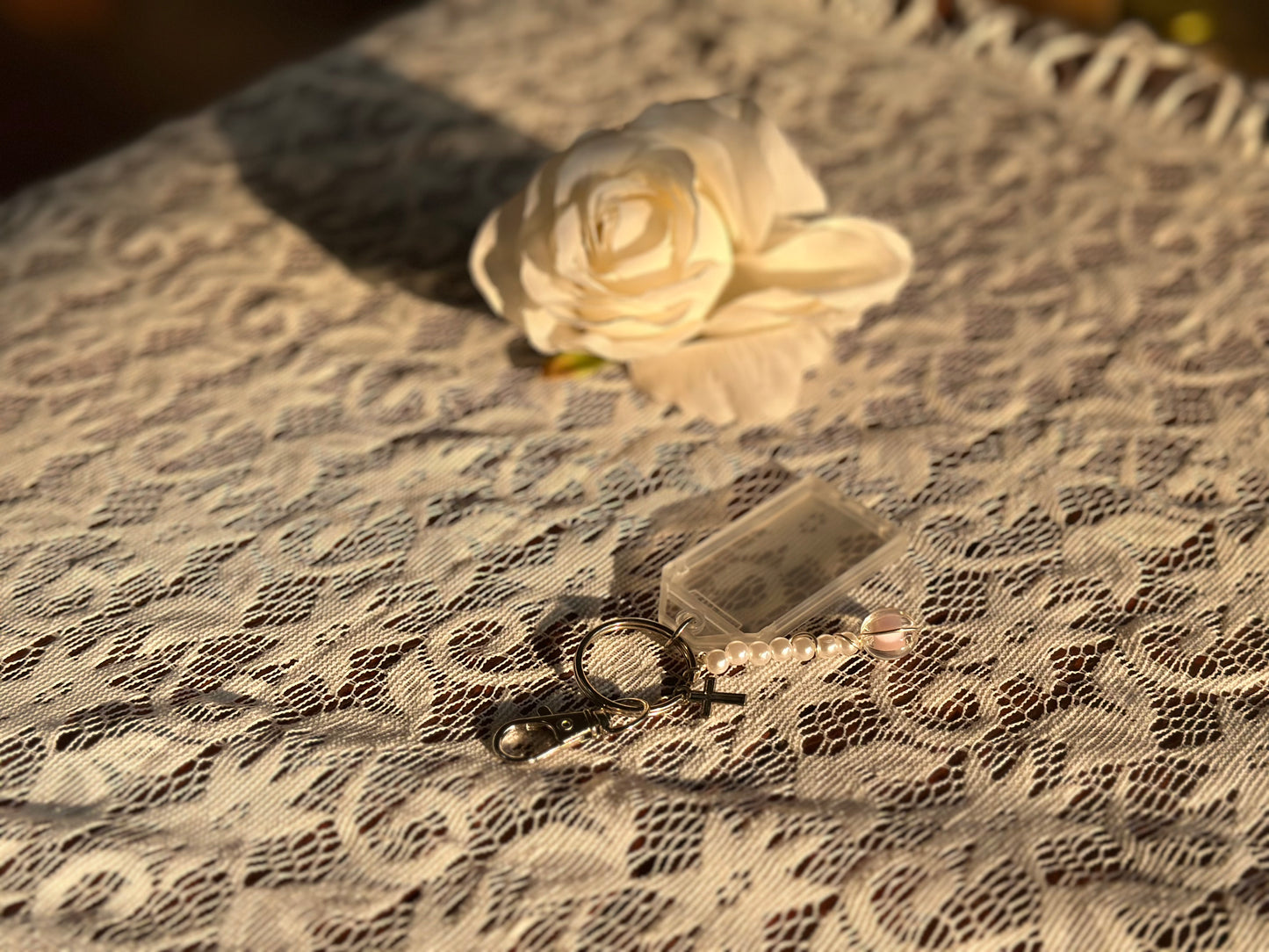 Pearl Keychain